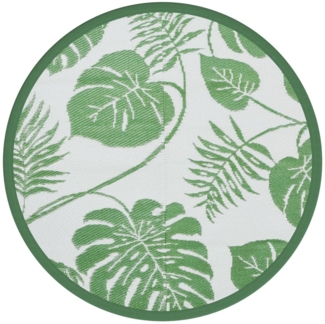 vidaXL Outdoor-Teppich ARAKIL Grün Ø120 cm PP 368518