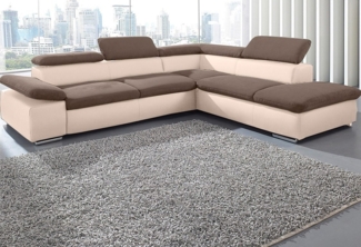 sit&more Ecksofa Valentine, L-Form, Armteil- & Kopfteilverstellung, optional mit Bettfunktion, Ottomane links oder rechts