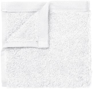 Blomus Gästehandtücher 4er Set Riva, Gästehandtuch, Handtuch, Baumwolle, White, 30x30 cm, 66297