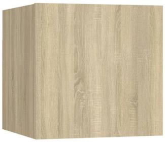vidaXL 6-tlg. TV-Schrank-Set Sonoma-Eiche Spanplatte [3079035]
