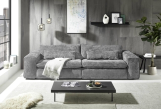 Big Sofa Venice Mikrofaser Eden optional mit Hocker – Ed Exciting Design