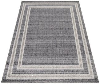 Stilvoll Günstig Outdoorteppich Teppich für den Flur oder Küche Bordüre Design, Läufer, Höhe: 7 mm