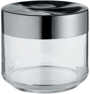 Alessi Vorratsdose Julieta LC07, Edelstahl, Glas, (1-tlg)