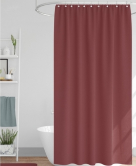 Urban Living Duschvorhang Badewannenvorhang Duschgardine Dusch-Vorhang Breite 180 cm, aus 100 % Polyester - bis 40° C waschbar