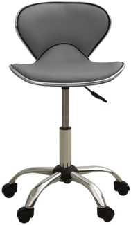 vidaXL Bürostuhl Grau Kunstleder 3088630