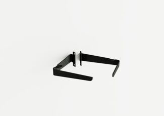 Naber 8041231 transFORM Regalbodenhalter für Regalsystem, schwarz matt