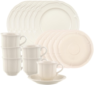 Villeroy & Boch Manoir Kaffeeservice 18-teilig