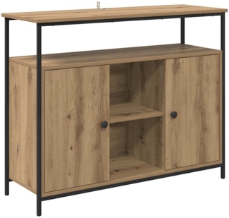 vidaXL Sideboard Artisan-Eiche 100 x 35 x 80 cm Holzwerkstoff 882813