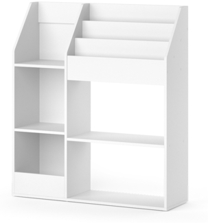 Kinderregal Luigi Weiß 100.4 x 114.2 cm ohne Faltboxen Vicco