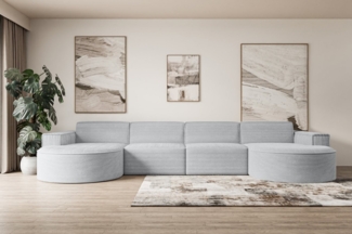 ALTDECOR Wohnlandschaft MARI-U2, Sofa Praktische Bequeme Funktionsecke Couch U-Form Eckcouch, Corner Sofa U-Form Vielseitige Sofa Wohnlandschaft Wohnzimmer