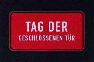 Rockbites - Fußmatte Türmatte "Tag der geschlossenen Tür" Nr. 136 (100976)*