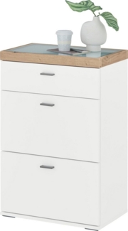 set one by Musterring Highboard Lancaster Dielen, inklusive LED-Beleuchtung, in 2 Farben erhältlich, B 61 x H 91 cm