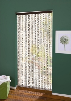 Home-trends24. de Türvorhang Bambus Fliegen Insekten Vorhang Balkonvorhang Stangendurchzug, Stangendurchzug, halbtransparent