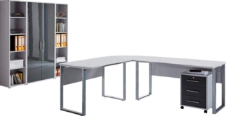 BMG Möbel Büromöbel-Set Tabor Office 3, (Set, 6-tlg)