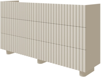 Selsey 'Fiorra' Kommode mit sechs Schubladen, Greige, 147 cm