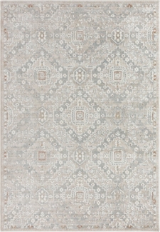 Mazovia Designteppich Geometrisch Wohnzimmer, Schlafzimmer, Esszimmer, Büro, 80x150 cm, Fußbodenheizung