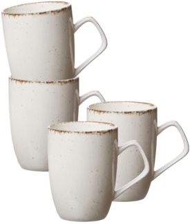 Ritzenhoff & Breker Casa Henkelbecher 380 ml 4er Set beige - DS