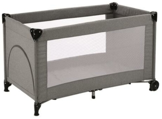 ToyToyToy Reisebett 120x60 cm grau