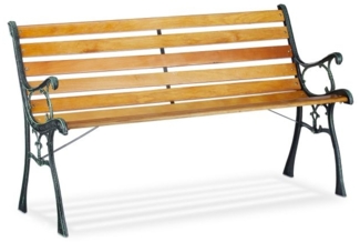 Gartenbank mit Gusseisenrahmen 10026118