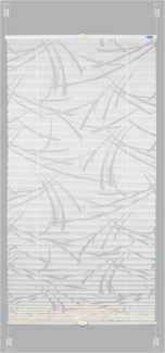 K-HOME Plissee Plissee Ausbrenner Streifen, Klemmfix, ohne Bohren, Lichtschutz, Lichtschutz, ohne Bohren, verspannt, Klemmfix, Klemmfix-Plissee mit Ausbrenner Stoff