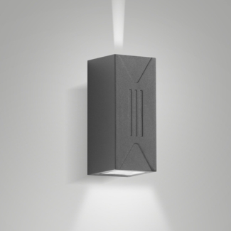 Fabas Luce 6561-22-094 LED Wandleuchte Luly dunkelgrau IP65 Abstrahlwinkel klein groß