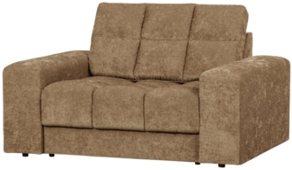 Loveseat Date aus Webstoff, Sand