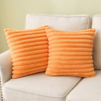 Sunicol Kissenbezug 2er Set Plüsch Weicher Samt Kissenbezüge, 45x45 cm, (2 Stück), für Sofa Couch Schlafzimmer