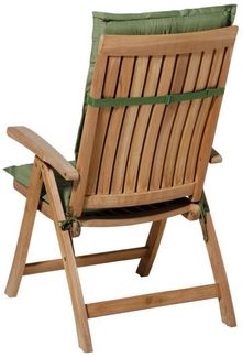 Madison Polsterauflage Hochlehner Verona Grün 5cm, 2-teilig