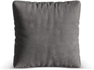 Micadoni Kissen Martina Samt Vogue Grau 65x65