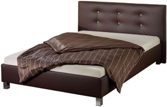 Maintal Betten 225990-4130 Polsterbett Moldau 160x200 cm, Kunstleder