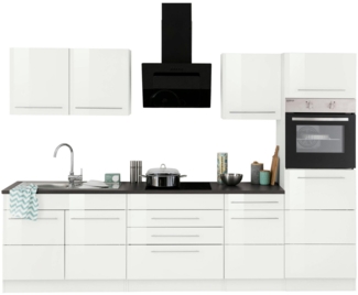 KOCHSTATION Küchenzeile KS-Trient, ohne E-Geräte, Breite 290 cm