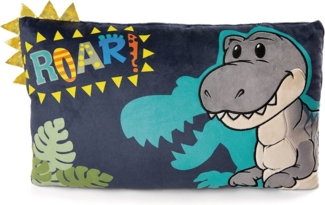 Nici Dekokissen Nici 48819 Kissen Dino Tony-Rex 43x25 cm GREEN