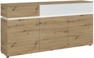 Sideboard Livia / Luci , Holzwerkstoff , Holzfarben , 181 x 90 x 40 cm