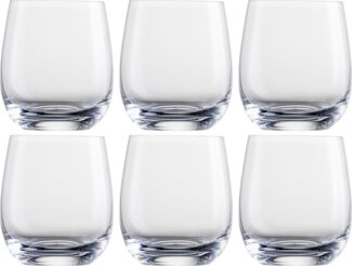 Eisch Whiskyglas 6er Set Tumblers, Tumbler, Whiskybecher, Kristallglas, 360 ml, 30310714