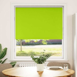 vidaXL Verdunkelungsrollo Grün 105x175cm Stoffbreite 100,7cm Polyester 4011285
