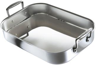 Bratreine 35 cm 3-PLY Mehrschicht-Material Le Creuset Pfanne - BackofenGas geeignet, Spülmaschinengeeignet