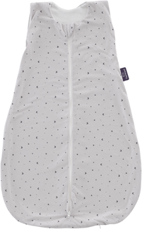 Sommerschlafsack LIEBMICH Baumwolle Moon grau, Größe 80