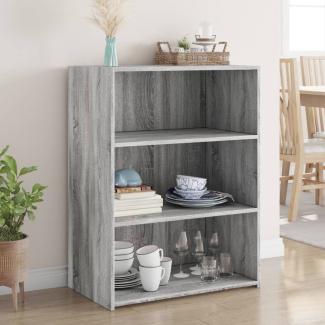 Highboard Grau Sonoma 70 x 41 x 93 cm Holzwerkstoff