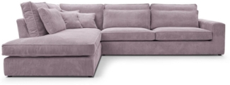 Beautysofa Ecksofa PARMA Die Lieferung beinhaltet die Lieferung in die Wohnung, im modernes Design, klassische Polsterecke inklusive Wellenfedern