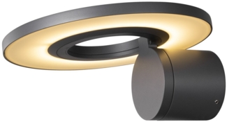 SLV 1007236 I-RING Wandaufbauleuchte 3000K IP65 anthrazit