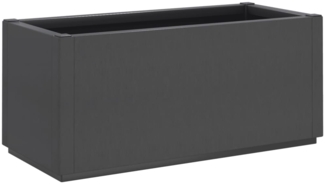 vidaXL Pflanzkübel Dunkelgrau 80x36x35 cm PP 368777