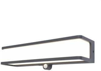 Lutec Doblo 6943801125 Solar Wandleuchte 35cm ECO Light mit Sensor