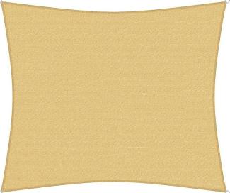 sunprotect 12030 Professional Sonnensegel, 4 x 3,5 m, Rechteck, wind- & wasserdurchlässig, beige