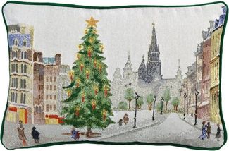 sander table + home Dekokissen X - Mas in Town 32 x 48 cm