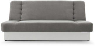MOEBLO Schlafsofa Cyprus, Sofa Kippsofa Klappsofa Clic-Clack Couch für Wohnzimmer Federkern Sofagarnitur Polstersofa - 192x85x92 cm -, mit Bettkasten und Schlaffunktion