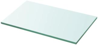 vidaXL Regalboden Glas Transparent 30x15 cm 243808