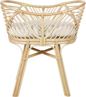 Stubenbett GRUISSAN 50 x 70 cm Rattan Natürlich