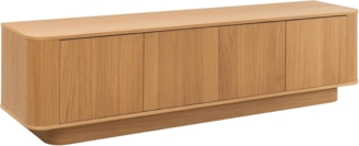 riess-ambiente TV-Board VALHALLA WOOD 180cm natur – Eichenholz-Optik, modern, Design (Einzelartikel, 1 St), edles Lowboard mit Stauraum (8 Fächer) – ideal für moderne Wohnzimmer
