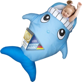 all Kids United Babyschlafsack Kinder-Schlafsack aus Baumwolle (ab 2 Jahren), Strampler Fußsack Kinderwagen Pucksack