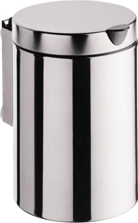 Emco 355300100 Abfallbehälter System 2 mit Deckel wandhängend 3 Liter, edelstahl